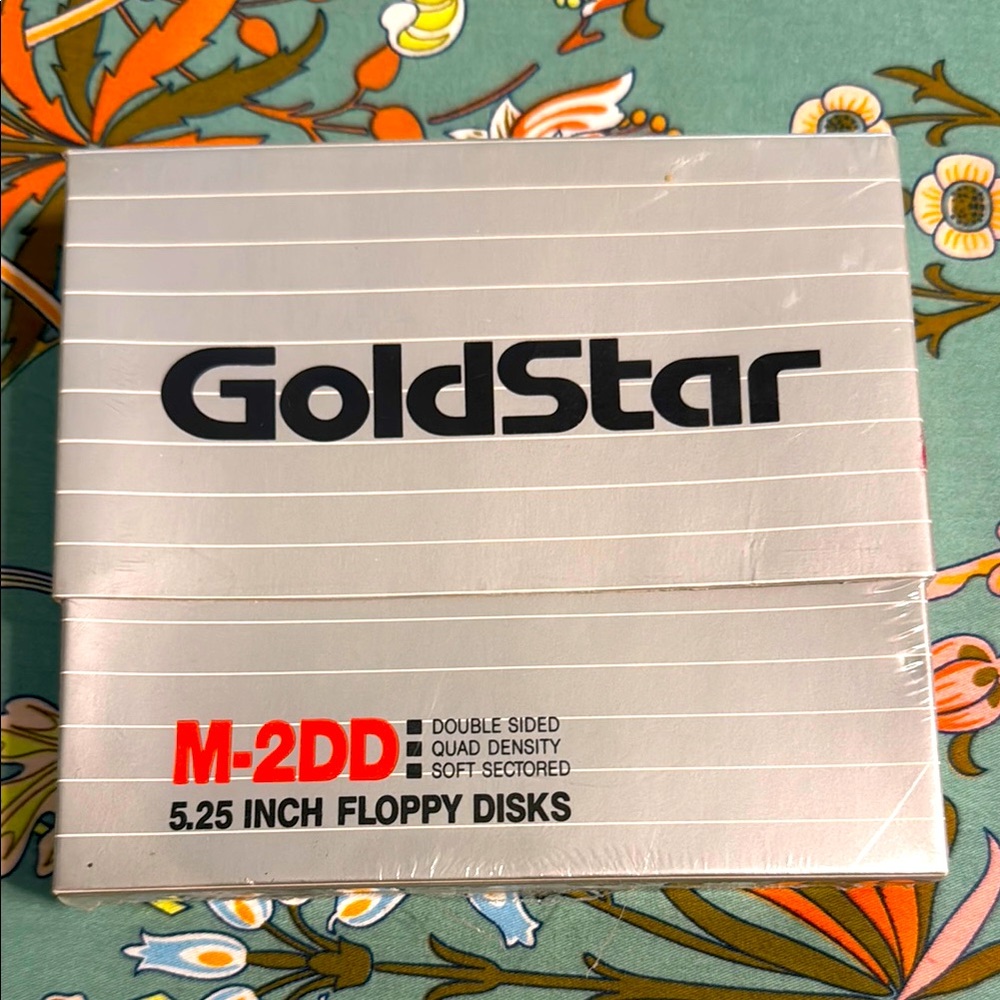 NWT Goldstar M-2DD 5.25” Floppy Disks